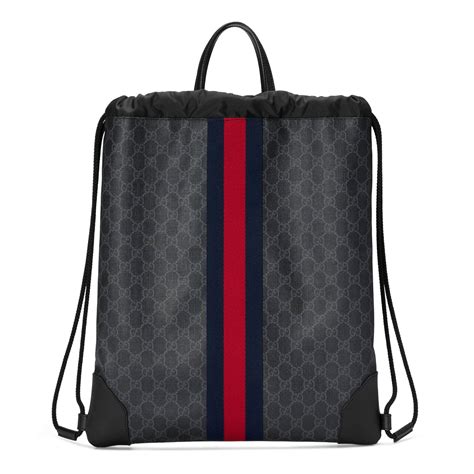 gucci string backpack|cheapest gucci backpack.